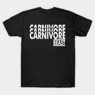 CARNIVORE BEAST Modern Style Original Design T-Shirt